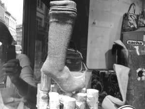 Knitted boots Knitted boots